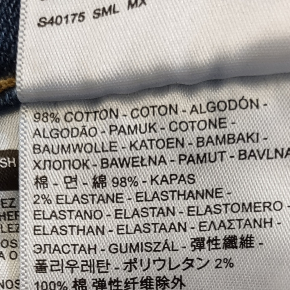 Levi's 513 Jeans Slim Straight W29 - Picture 9 of 12